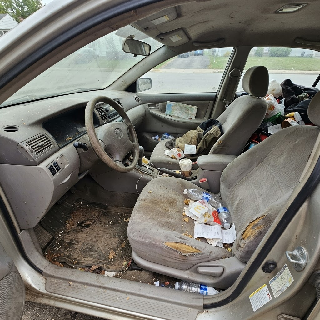 SUV familial — Intérieur cuir — avant
